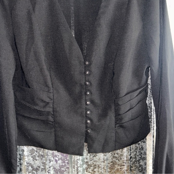 Elegant Black Women's Blazer - Picture 2 of 5